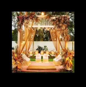 Gold Wedding Arch/<b>Frame</b> Stand Backdrops for Wedding Events for Sale/Gold Wedding Arch <b>Frame</b> Stand Backdrop for Wedding Decor - Product Image 3