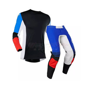 Combinaisons de motocross imprimées de haute qualité en tissu polyester/nylon, imperméables et respirantes, vêtements de sport pour la course à moto, vente en gros - Product Image 1