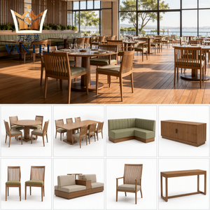 Solución Completa para Proyectos <span class=keywords><strong>de</strong></span> Mobiliario para Hoteles y Restaurantes Vantel: Mesa <span class=keywords><strong>de</strong></span> Comedor, Sillas, Banqueta y Mueble <span class=keywords><strong>de</strong></span> Servicio - Product Image 3