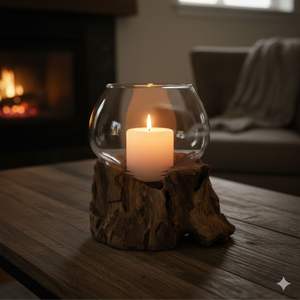 TEAK <b>GLASS</b> AQUARIUM FOR HOME DECORATIONS - Product Image 5