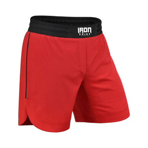 กางเกงขาสั้น MMA ของผู้ชายสีพื้นมาใหม่ - Product Image 3