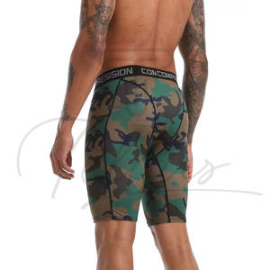 Pantalones Cortos Deportivos Cómodos para Hombre, Cintura Elástica, 2 en 1, para Gimnasio, Entrenamiento, Compresión, Correr - Product Image 2