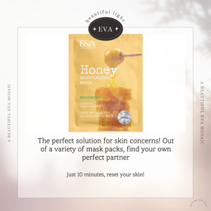 ARUMVIT EVA MOSAIC Honey Moisturizing <b>Face</b> Firming Sheet <b>Mask</b> New Arrival OEM Hot Selling <b>Korean</b> Skincare Body Wholesale - Product Image 2