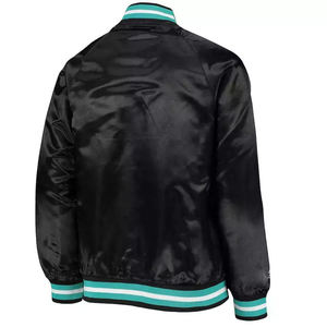 Vestes en Satin personnalisées pour hommes Baseball Satin Sports Team Jacket Whole Sale Rate 2025 Satin Jacket - Product Image 6