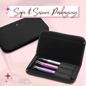 Pince à épiler Volume Fiber Tips pour extensions de cils Lot de 3 pinces à épiler Volume Boot, pince à épiler 90 degrés, bottes volume couleurs pastel - Product Image 6