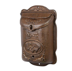 Buzón montado en poste de metal Revistas Paquetes Estilo moderno Almacenamiento Royal Mail Post Box Buzón impermeable - Product Image 3