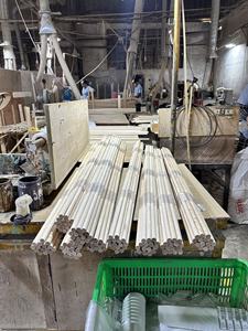 Tiges rondes en bois massif durables pour l'assemblage de meubles, projets de bricolage, tiges de finition lisse - Product Image 5