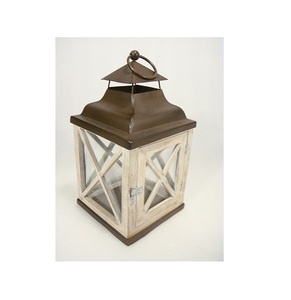 Linterna de vela metálica para decoración del hogar - Product Image 4