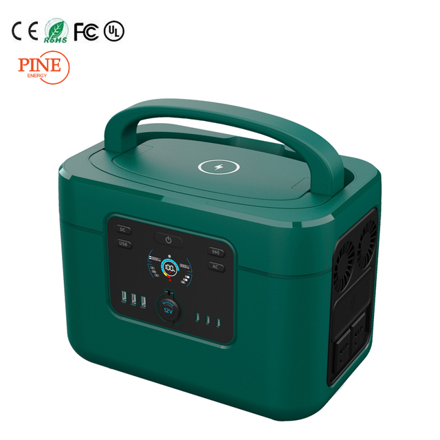 Portable Rechargeable Power Station 1200W LiFePO4 Battery Backup Solar Generator with Car Charging Solar Power Storage System