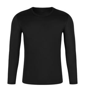 เสื้อออกกำลังกายแขนยาวผู้ชาย ผ้าไนลอนหนาพิเศษ ยืดได้สี่ทิศทาง แห้งเร็ว กระชับกล้ามเนื้อ เหมาะสำหรับการฝึกซ้อมกีฬา ฟิตเนส วิ่ง และกิจกรรมกลางแจ้ง - Product Image 4