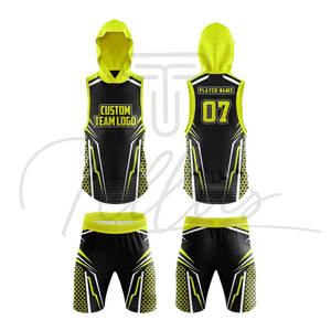 Uniformes de Fútbol Americano 7v7 Estampados para Niños al por Mayor, Hechos a Medida, Transpirables, de Secado Rápido, 100% Poliéster - Product Image 5