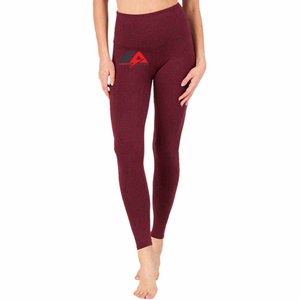 Mallas de mujer OEM de alta calidad de moda Slim Fit Fitness & Running Wear Pantalones de diseño personalizado con patrón sólido - Product Image 1