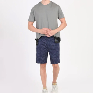 Short d'été Offre Spéciale pour hommes Service OEM de qualité supérieure Méthode de tissage non tissé décontracté avec motif solide - Product Image 5