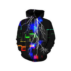 เสื้อฮู้ดผ้าฝ้ายโพลีเอสเตอร์สำหรับผู้ชายพิมพ์ลายสีพื้นใหม่ล่าสุด - Product Image 1