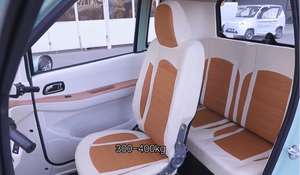 Tricycle électrique fermé sans permis requis pour les trajets urbains en famille de courte durée - Product Image 6