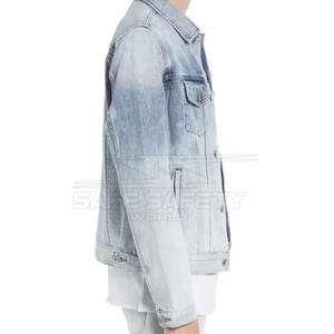 Vente chaude 100% coton veste en jean coupe-vent pour hommes vêtements d'hiver à la mode-disponible en ligne! - Product Image 4