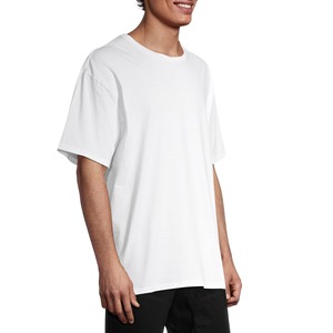 Camiseta Personalizada para Hombre, Cómoda, Elástica, Anti-Pilling, 100% Algodón, Color Sólido, Transpirable, de Secado Rápido, al por Mayor - Product Image 3