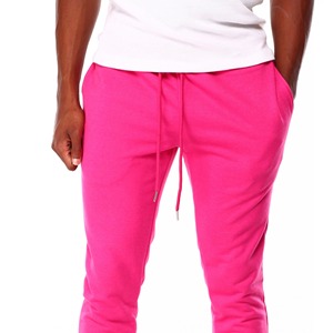 Pantalon de survêtement évasé pour homme, survêtement rose à taille avec cordon de serrage, empilé, décontracté, pour l'hiver et l'automne - Product Image 6