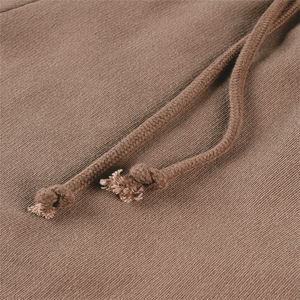 Pantalones cortos deportivos de felpa francesa de algodón 100% para hombre de alta calidad, pantalones cortos informales para correr, gimnasio, pantalones cortos con bolsillos, patrón sólido - Product Image 6