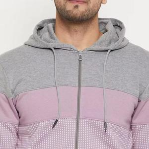 OEM Sports d'hiver Jogging Polaire Blanc Survêtements Logo Personnalisé 100% Coton Survêtements Ensembles pour Hommes Respirant Solide Motif - Product Image 5