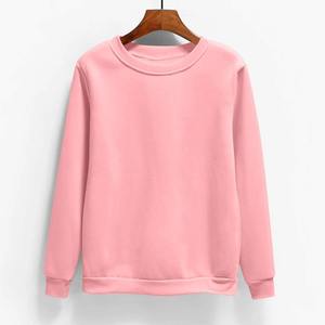 Sudadera de Manga Larga para Mujer, Otoño Invierno, Forro Polar, Bordado 3D en la Parte Delantera, 100% Algodón, Secado Rápido, Transpirable, Talla Grande - Product Image 5