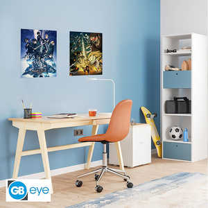 Set de 2 Pósters Chibi de Ataque a los Titanes para Fanáticos del Anime - Product Image 5