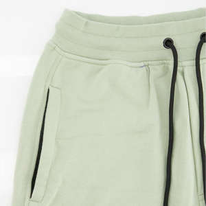 ชุดวอร์มผู้ชายแบบ 2 ชิ้น ผ้าฟลีซคอตตอน 100% สำหรับฤดูหนาว  แบบเรียบง่าย  สามารถปรับแต่งได้  ประกอบด้วยเสื้อฮู้ดดี้และกางเกงจ็อกเกอร์  ชุดกีฬา - Product Image 6