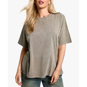 2025 nuevas camisetas de algodón de gran tamaño a la moda de verano para mujer, ropa de manga corta con estampado de farol de alta calidad para mujer, ropa de talla grande en blanco - Product Image 5