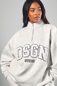 Cozy <b>Grey</b> <b>Women's</b> <b>Tracksuit</b> with Stand Collar-Relaxed Fit Winter Loungewear Set Acid Wash & Washed Breathable - Product Image 4