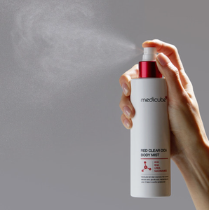 Medicube Korean Skin Care Rouge Clair Cica Body Mist Hydratant 200ml Produit de beauté - Product Image 3