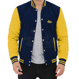 OEM de alta calidad de desgaste de la calle personalizado Logo patrón chaquetas de béisbol XL con capucha de lana Letterman chaqueta de invierno disponible oferta - Product Image 1