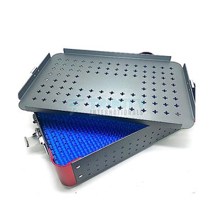 Plateau de Stérilisation en Acier Inoxydable de Haute Qualité pour Utilisation Clinique, Ensemble d'Instruments Manuels Certifié CE, Réutilisable et Léger - Product Image 3