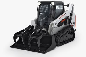 Minicargadora de Orugas a Precio Económico, Maquinaria de Construcción con Motor Diésel, Caja de Cambios, Alto Momento de Carga, Bobcat, 2 Años de Garantía - Product Image 3