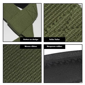 Muñequeras de Algodón de Buena Calidad con Logotipo Personalizado, Equipo de Seguridad para Gimnasio, Ejercicio, Levantamiento de Pesas, Correas de Entrenamiento al por Mayor - Product Image 3