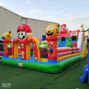 Équipement d'aventure gonflable à usage commercial pour enfants, matériau 650,00 Gr/m - Product Image 1