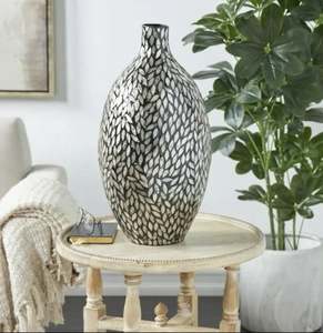 Florero de mesa de nácar hecho a mano de diseño único de alta calidad florero de estilo moderno decoración del hogar florero - Product Image 4