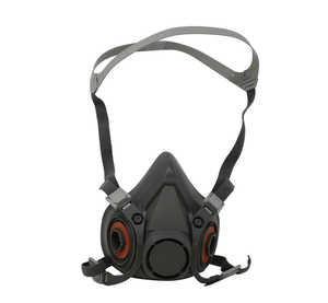 Respirador de media cara reutilizable 3M 6300, material TPE, ligero y cómodo, fabricado en EE. UU., capas personalizables que ayudan a filtrar - Product Image 5