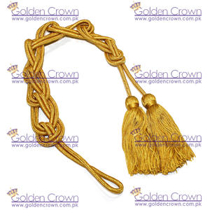 Venta al por mayor de cinctura de sacerdote de color dorado con banda pura | Proveedor de cinctura de banda personalizada - Product Image 2