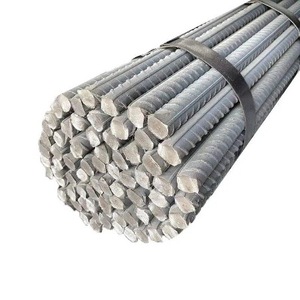 Stock de fábrica, barras de acero deformadas laminadas en caliente de 6mm, 8mm, 10mm, 16mm, 20mm, barras de acero y barras de hierro - Product Image 1