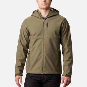 Veste Softshell à col montant en toile, nouvelle mode, prix OEM économique, haute qualité, logo personnalisé, épaisse pour l'hiver, style urbain - Product Image 6