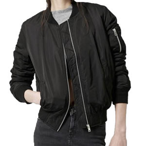 Blouson Bomber Doublé en Coton Doux pour Femme - Vêtement d'Extérieur Écologique et Coupe-Vent pour les Jours Froids - Product Image 5