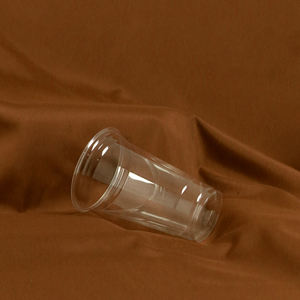 Gobelets jetables écologiques transparents en PP de 95 mm avec couvercle, 16 oz et 22 oz, pour café, thé, jus et autres boissons, logo personnalisé, vente en gros - Product Image 4