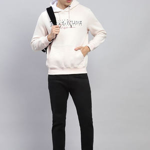 Sudadera con Capucha Personalizada para Hombre, Estilo Deportivo de Invierno, Talla Grande, Algodón y Poliéster, Forro Polar Sólido con Bolsillos - Product Image 6