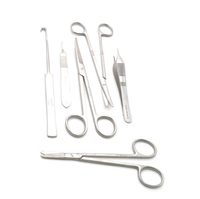 Kit d'instruments vétérinaires réutilisables personnalisable, ensemble chirurgical de stérilisation et de castration pour animaux, pour chats et chiens, acier de classe II disponible