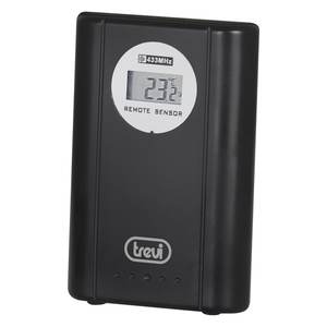 Reloj de Pared Negro Multifunción con Control por Radio (36.5x2x22cm) Modelo 0M356000 - Product Image 4