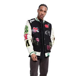 แจ็กเก็ตเบสบอลผ้ากำมะหยี่ปักลายตัวอักษรไซส์ใหญ่พิเศษไซส์ใหญ่พิเศษเหมาะกับชายและหญิงแฟชั่นฤดูหนาวออกแบบได้ตามต้องการ - Product Image 1