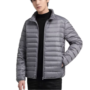 Top Tendance Qualité Designer Marque Hiver Imperméable Personnalisable Avant Puffer Manteau Fermeture Éclair Chaud Hommes Lâche Coton Rempli - Product Image 3