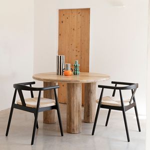 Muebles de comedor de madera maciza de diseño moderno para restaurante, hotel, apartamento y sala de estar - Product Image 5
