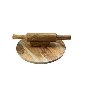 Rouleau à pâtisserie en bois de Noël gravé cuisson panneau de rouleau à pâtisserie en bois avec utilisation à la main prix bas - Product Image 5