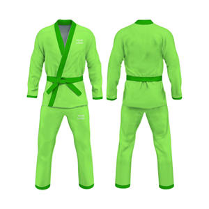2026 ensembles d'uniformes d'arts martiaux Judo Gi pour hommes adultes avec tissu extensible lavé avec logo personnalisé - Product Image 3